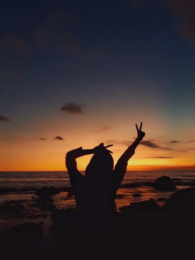 Avatar bầu trời hoàng hôn 